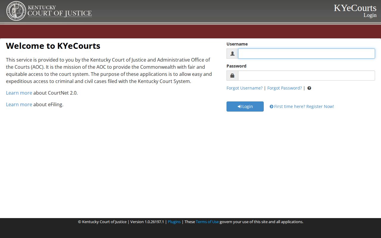 Carroll County CourtNet arrest disposition search